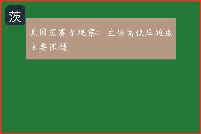 美因茨赛季观察：主场高位压迫成主要课题